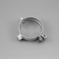 Zink Rohrschellen mit Schraubgewinde 76 mm M 10
