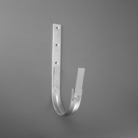 Rinnenhalter verzinkt 6 tlg.kurz Schenkel C1=300mm, gem. EN u. Fachregel 2 Federn 30x5mm halbrund N-F-K