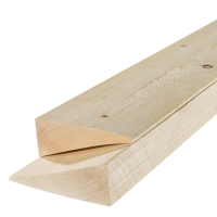 6x20cm Drei-Kantholz rau, roh, trocken 5 Meter