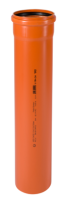 KGEM100 PVC-Kanalrohr NW 100 0,50 Meter lang, SN4 3,2mm