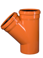 KGEA300 Einfachabzweig 45 Grad 300/300