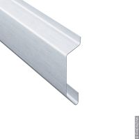 Rheinzink Zink Kappleiste 0,7mm 89mm mit Falz, L: 3000mm