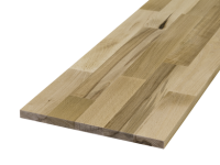 Eiche Leimholzmassivplatte keilgezinkte Lamellen Verleimung D3 LxBxS: 4200 x 800 x 27mm, Qualität A/B
