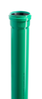 KG2000 KGEM Rohr mit Muffe PP-MD grün DN/OD 110 5,0 m