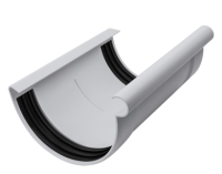 Rinnen-Verbindungsstück 81020 NW100 grau, zum Klemmen