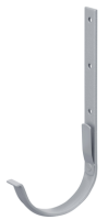 Inefa Rinnenhalter kunststoffb. NW 125, 30 x 4 mm, grau 440 mm