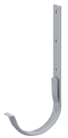 Inefa Rinnenhalter kunststoffb. NW 150, 30 x 5 mm, grau 480 mm