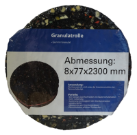 Granulatrolle nicht klebend 8x77mm 2,3m