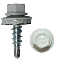 LPZU Schrauben 4,8x35 mm OHNE ETA-ZULASSUNG lichtgrau RAL 7035, Hellgrau 022 selbstbohrend für Holz UK