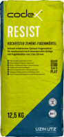 codex Zement-Fugenmörtel Resist hoch belastbar, innen/außen (2-15 mm) 08| zementgrau - 12,5 kg Sack